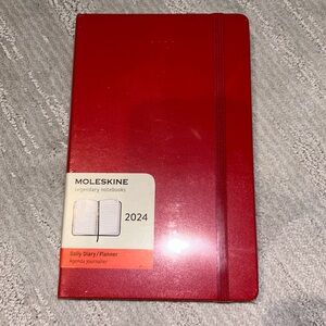 2024 Moleskine daily planner hardcover